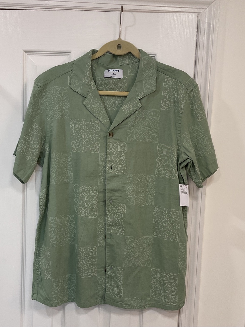 Short Sleeve Button-Down Shirt